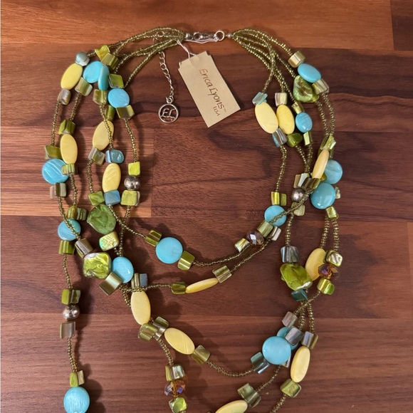 Shell & Glass Necklace Bundle (10) B1 - Picture 9 of 11